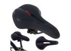 Comfortable sports bicycle saddle made of elastic foam 1