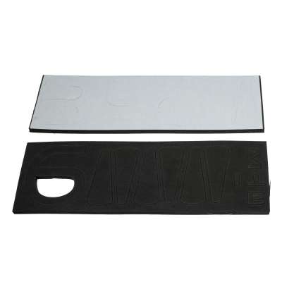 Wall clock large 80-120cm black 4 digits