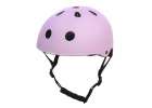 Kask rowerowy dla dziecka Trike Fix dziecięcy regulowany LED M 55-58cm fioletowy 2