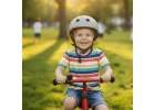 Kask rowerowy dla dziecka Trike Fix dziecięcy regulowany LED M 55-58cm szary ciemny 7