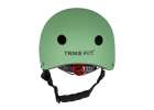 Kask rowerowy dla dziecka Trike Fix dziecięcy regulowany LED S 48-54cm zielony ciemny 3