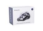 Kask rowerowy na rower RALLEX damski męski regulowany czarno-biały L 58-62cm 9