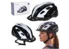 Kask rowerowy na rower RALLEX damski męski regulowany czarno-biały M 54-58cm 1