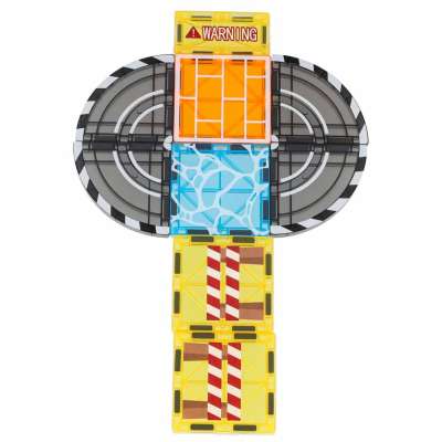 Klocki magnetyczne konstrukcyjne 3D budowa maszyny budowlane 92 elementy