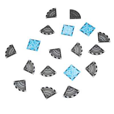 Klocki magnetyczne konstrukcyjne 3D budowa maszyny budowlane 92 elementy