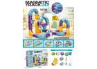 Klocki magnetyczne konstrukcyjne tor wyścigowy auto 87 elementów 2