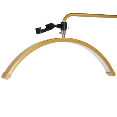 LED eyelash extension lamp 36W adjustable cosmetic shadowless arc gold
