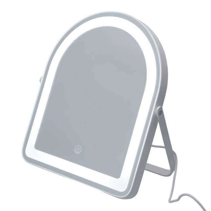 LED illuminated cosmetic makeup mirror