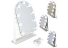 LED makeup mirror with 9 bulbs, illuminated cosmetic mirror 1