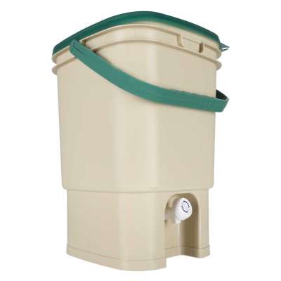 LUARO Composter home compost bin kitchen waste 15l