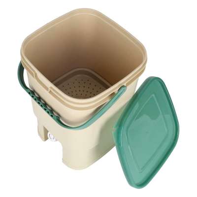 LUARO Composter home compost bin kitchen waste 15l