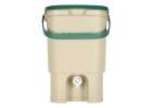 LUARO Composter home compost bin kitchen waste 15l 6