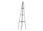 LUARO Pergola garden support for flowers stand for climbing roses pyramid metal 8