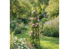 LUARO Pergola garden support for flowers stand for climbing roses pyramid metal 3