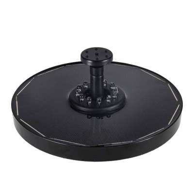 LUARO Solar pond fountain garden floating pump LED RGB 16cm