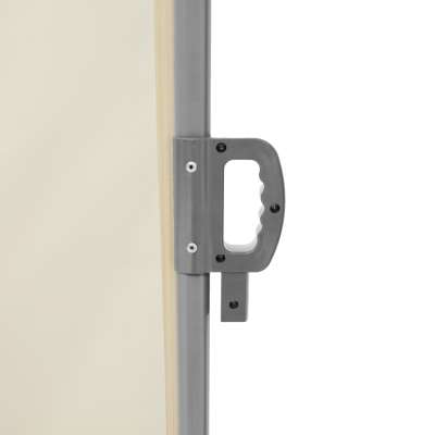 LUARO corner side terrace awning retractable screen 180 x 600 cm beige