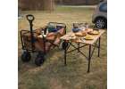 LUARO folding beach transport trolley with 2-in-1 table 14