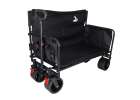 LUARO folding transport trolley with seat and backrest 16
