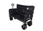 LUARO folding transport trolley with seat and backrest 15