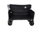 LUARO folding transport trolley with seat and backrest 14