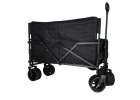LUARO folding transport trolley with seat and backrest 10