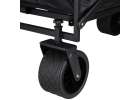 LUARO folding transport trolley with seat and backrest 5