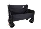 LUARO folding transport trolley with seat and backrest 4
