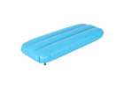LUARO inflatable swimming mattress sun lounger with cushion transparent 7