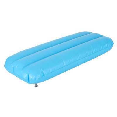 LUARO inflatable swimming mattress sun lounger with cushion transparent