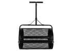 LUARO lawn compost and fertilizer spreader garden mesh roller spreader 5