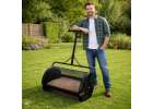 LUARO lawn compost and fertilizer spreader garden mesh roller spreader 3