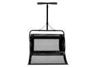 LUARO lawn compost and fertilizer spreader garden mesh roller spreader 10