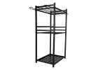 LUARO rack for garden tools rakes shovels brooms workshop organizer 3