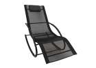 LUARO rocking garden lounger with headrest 2