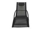 LUARO rocking garden lounger with headrest 3