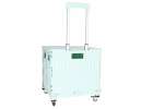 LUARO shopping transport cart folding 4 wheels lid green 7