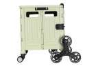 LUARO shopping transport cart folding 8 wheels lid 6