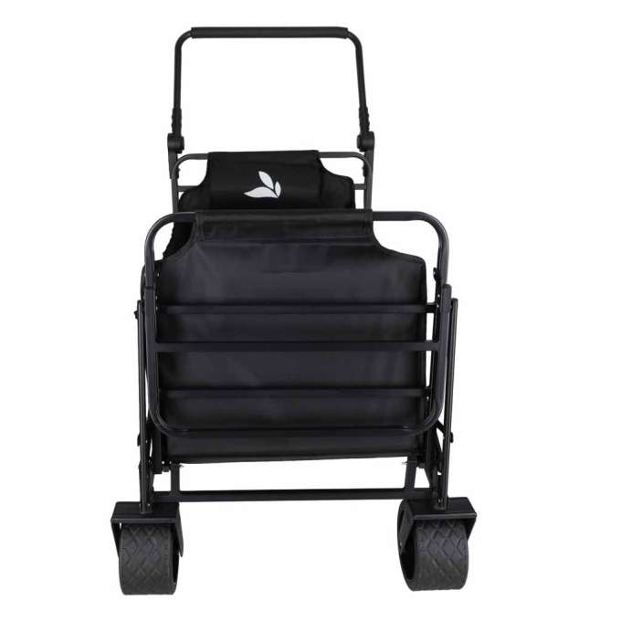 LUARO transport trolley foldable 2-in-1 camp bed