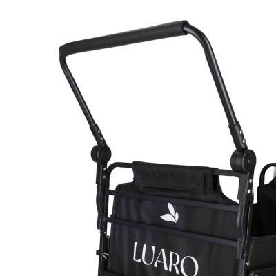 LUARO transport trolley foldable 2-in-1 camp bed