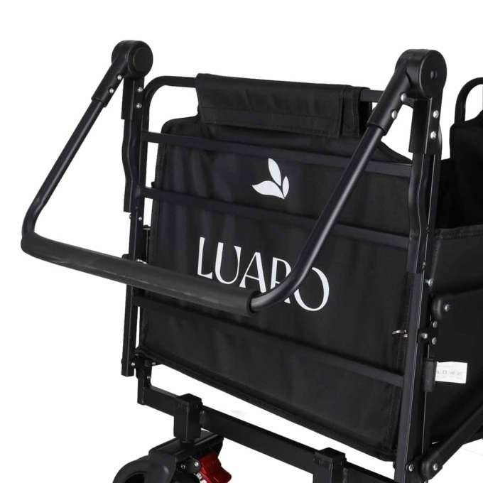LUARO transport trolley foldable 2-in-1 camp bed