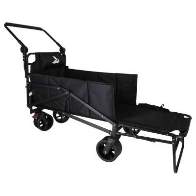 LUARO transport trolley foldable 2-in-1 camp bed