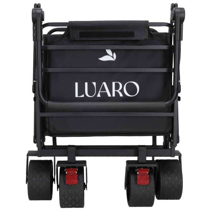 LUARO transport trolley foldable 2-in-1 camp bed