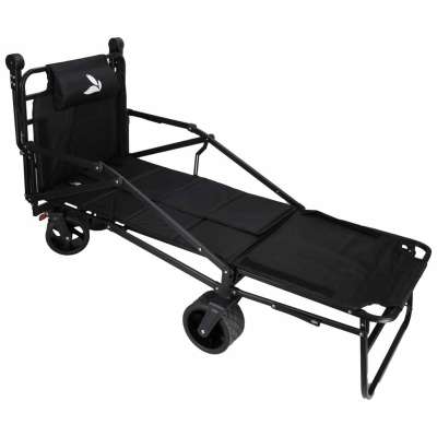 LUARO transport trolley foldable 2-in-1 camp bed
