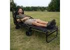 LUARO transport trolley foldable 2-in-1 camp bed 17