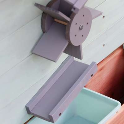 LULILO Sablo wooden sandbox with revolving roof