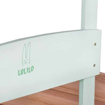LULILO Vendo wooden sandbox 360° rotating canopy lockable bench 120cm