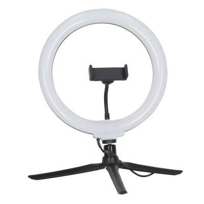 Lampa pierścieniowa do selfie LED RGB na statywie
