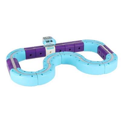 Magnetic Building Blocks 87-Piece Race Track Set