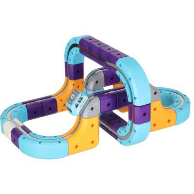 Magnetic Building Blocks 87-Piece Race Track Set