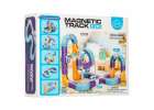 Magnetic Building Blocks 87-Piece Race Track Set 6